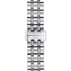 Tissot Carson Premium Lady Mother of Pearl Pink Dial Silver Steel Strap Watch For Women - T122.210.11.159.00