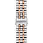 Tissot Carson Premium Lady Silver Dial Two Tone Steel Strap Watch For Women - T122.210.22.033.01