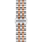 Tissot T Classic Carson Premium Silver Dial Two Tone Steel Strap Watch For Men - T122.410.22.033.00