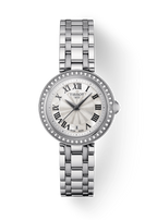Tissot Bellissima Small Lady Diamonds Silver Dial Silver Steel Strap Watch For Women - T126.010.61.113.00