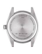 Tissot Gentleman Blue Dial Brown Leather Strap Watch For Men - T127.410.16.041.00