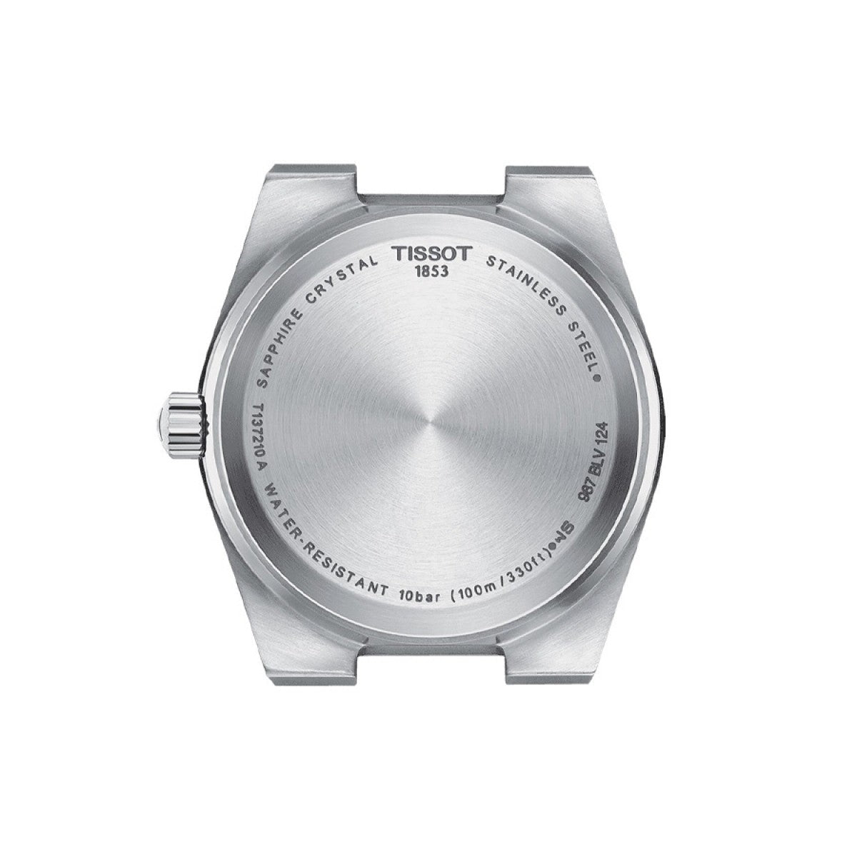 Tissot PRX Quartz Green Dial Steel Silver Steel Strap Watch for Men - T137.410.11.081.00