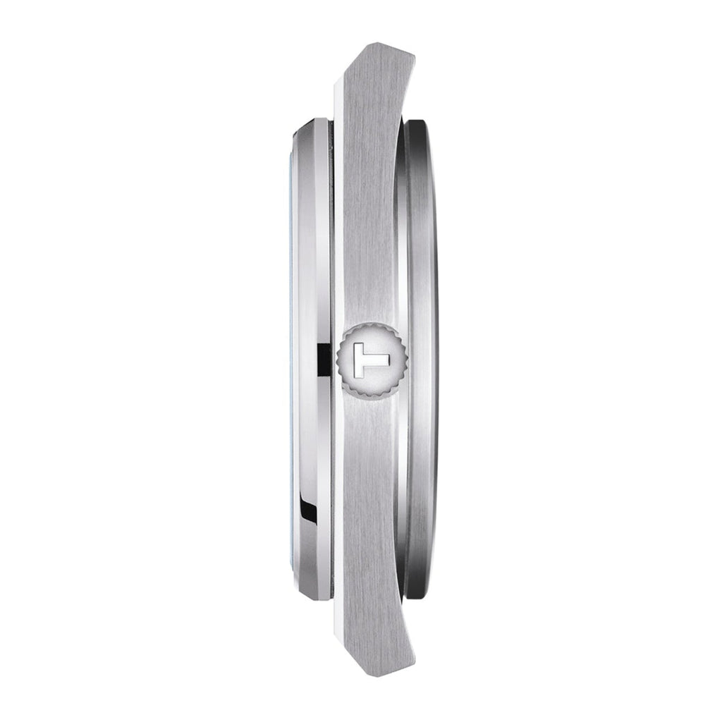 Tissot PRX Powermatic 80 Automatic Mint Green Dial Silver Steel Strap Watch for Men - T137.407.11.091.01