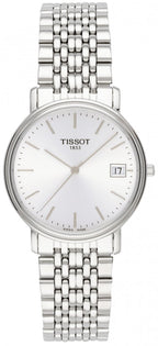 Tissot T Classic Desire Silver Dial Silver Mesh Bracelet Watch for Men - T52.1.481.31