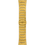 Tissot PRX Powermatic 80 Gold Dial Gold Steel Strap Watch for Men - T137.407.33.021.00