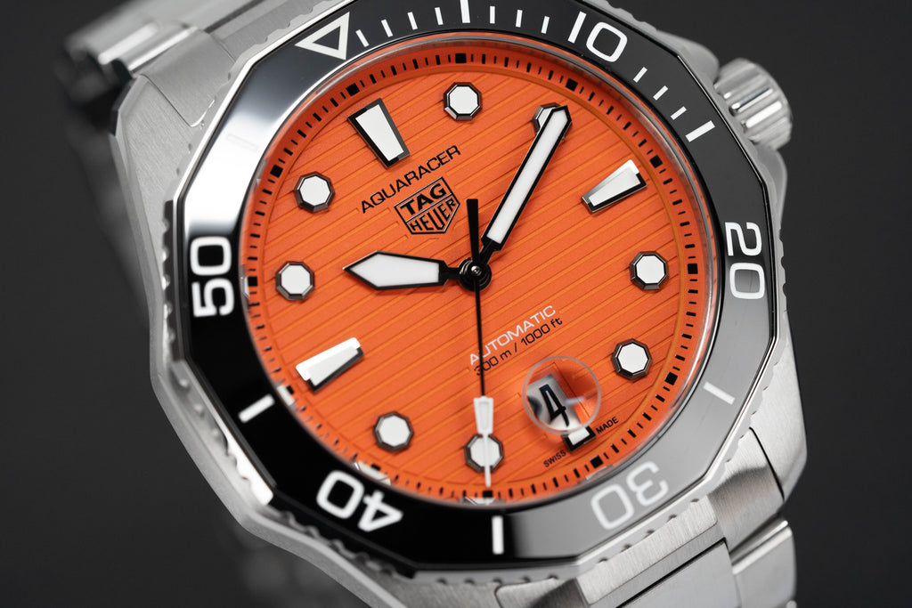Tag Heuer Aquaracer Professional 300 Men's Orange Diver Watch