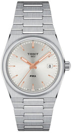 Tissot PRX Silver Dial Silver Steel Strap Watch For Women - T137.210.11.031.00