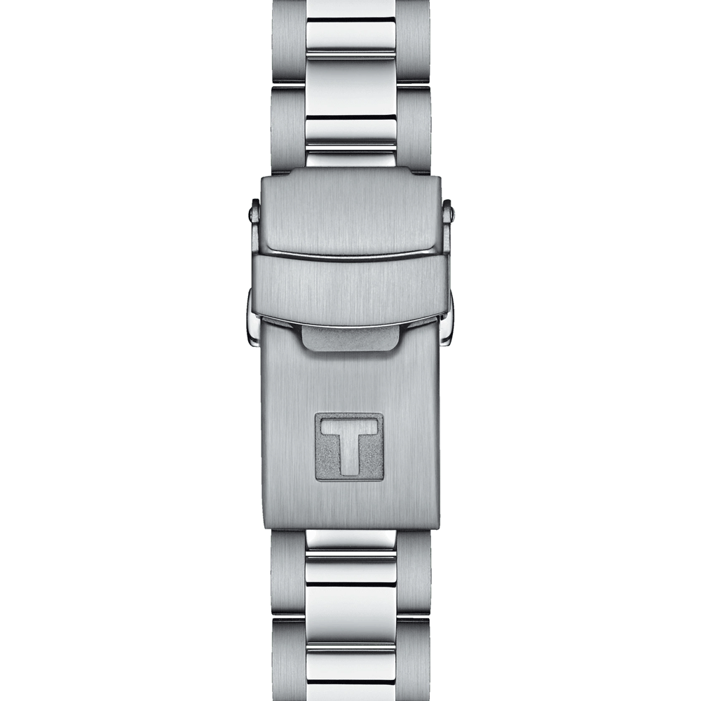 Tissot Seastar 1000 Lady Blue Dial Silver Steel Strap Watch For Women - T120.210.11.041.00
