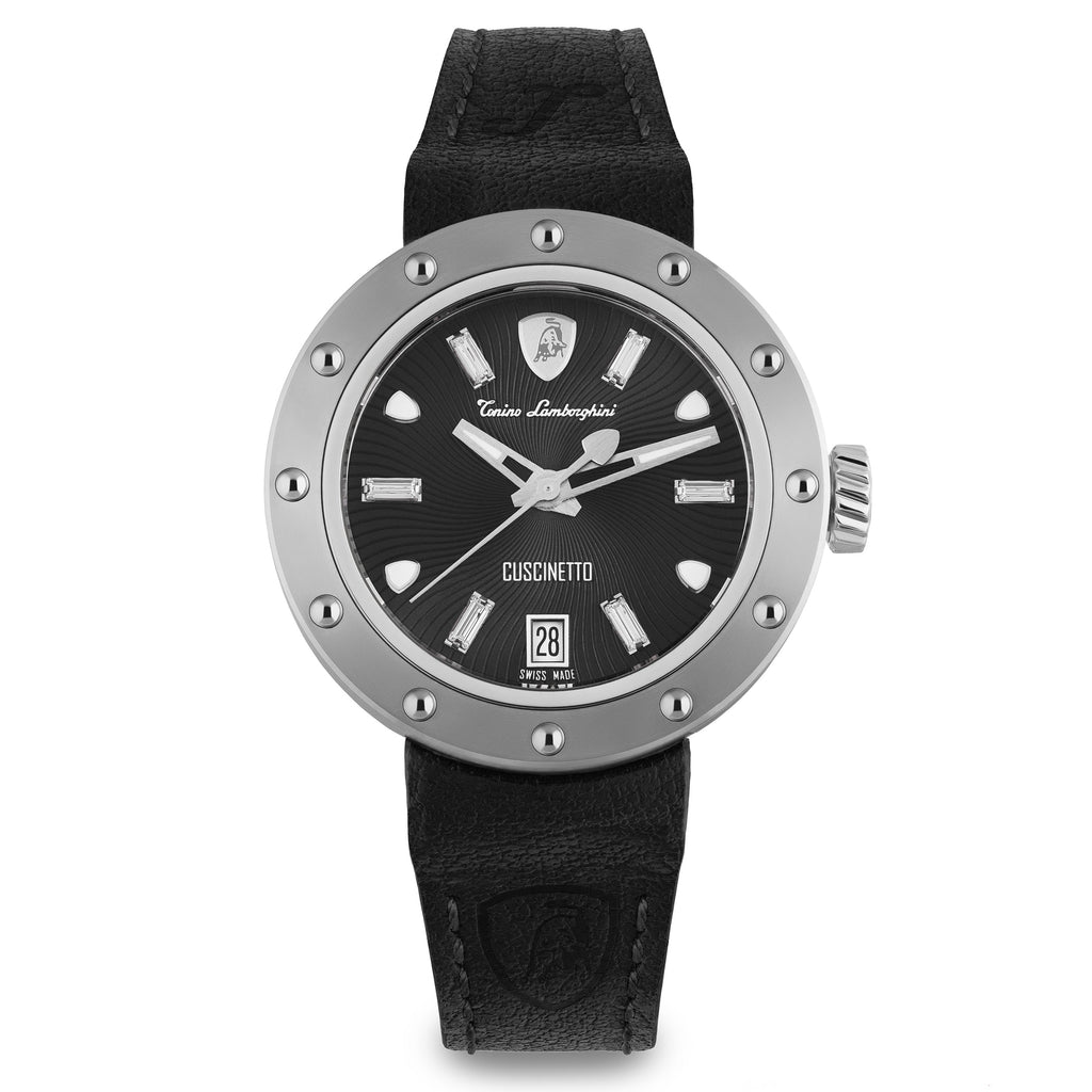 Tonino Lamborghini Cuscinetto Ladies Black Watch