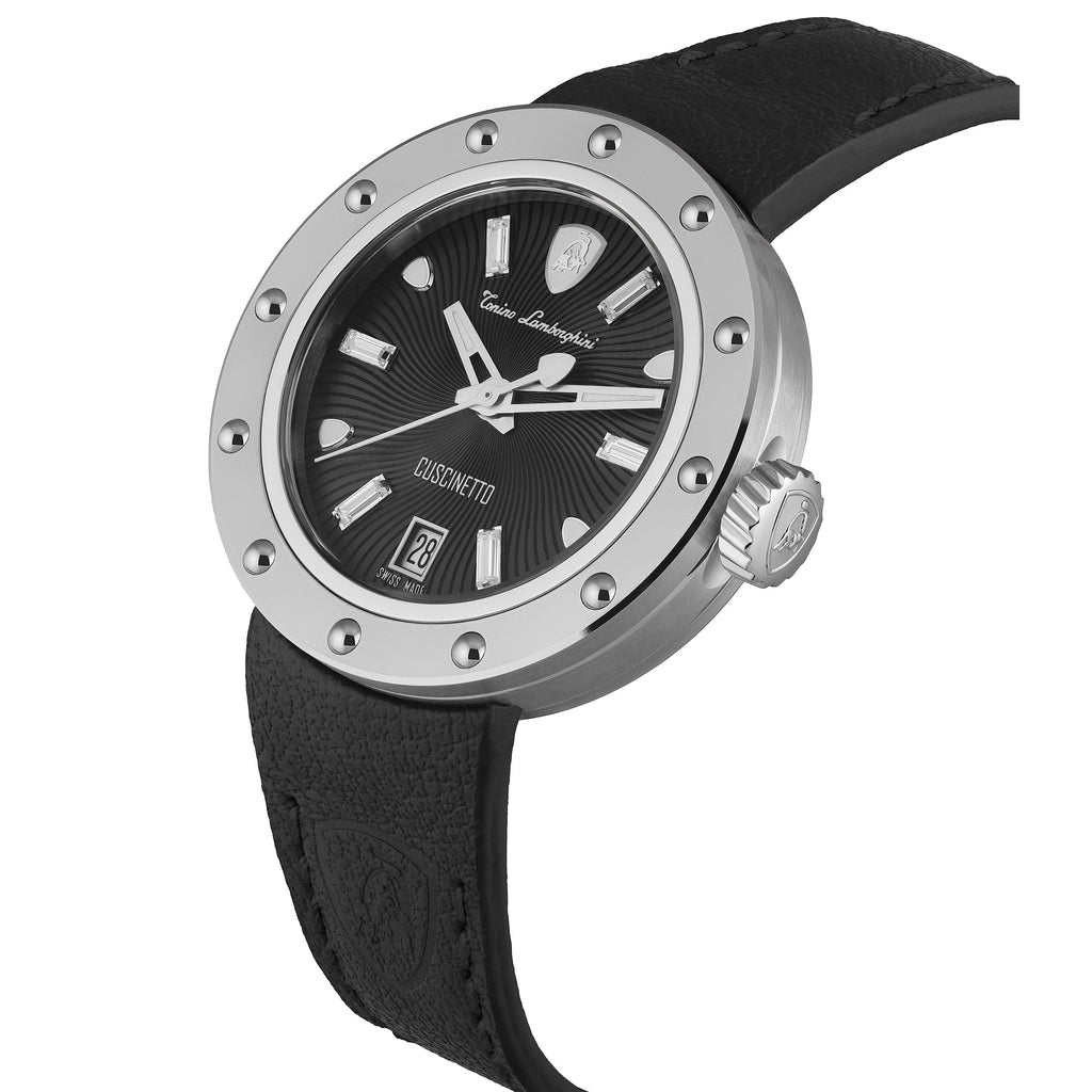 Tonino Lamborghini Cuscinetto Ladies Black Watch
