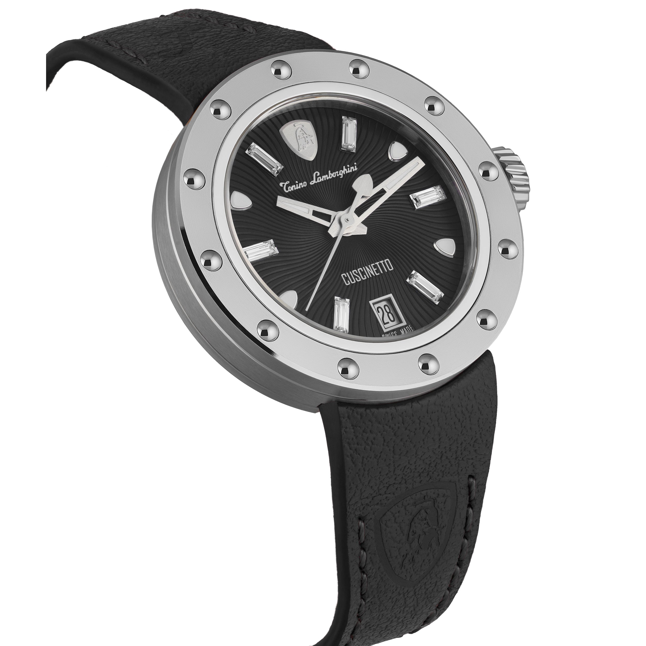 Tonino Lamborghini Cuscinetto Ladies Black Watch