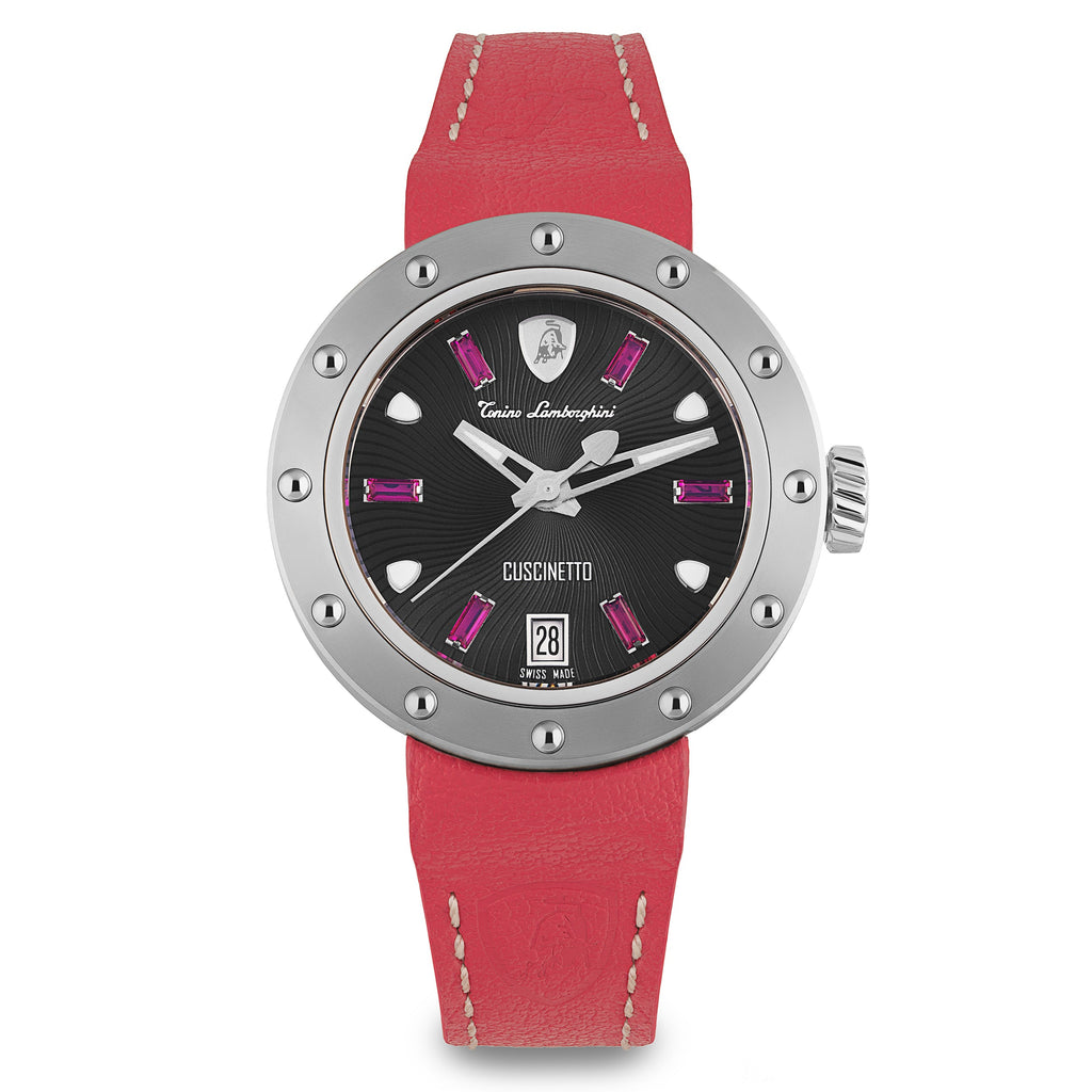 Tonino Lamborghini Cuscinetto Ladies Red Watch