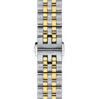 Tissot Ballade Powermatic 80 Mother of Pearl Silver Dial Two Tone Steel Strap Watch For Women - T108.208.22.117.00