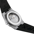 Tissot PRX Powermatic 80 Black Dial Black Rubber Strap Watch for Men - T137.407.17.051.00