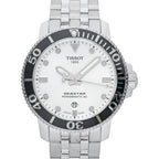 Tissot Seastar 1000 Powermatic 80 Silver Dial Silver Steel Strap Watch For Men - T120.407.11.031.00