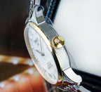 Tissot T Classic Le Locle Powermatic 80 Silver Dial Two Tone Steel Strap Watch For Men - T0064072203301