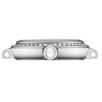 Tissot Bellissima Small Lady Diamonds Silver Dial Silver Steel Strap Watch For Women - T126.010.61.113.00
