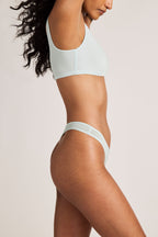 Slink Dipped Thong in Mist