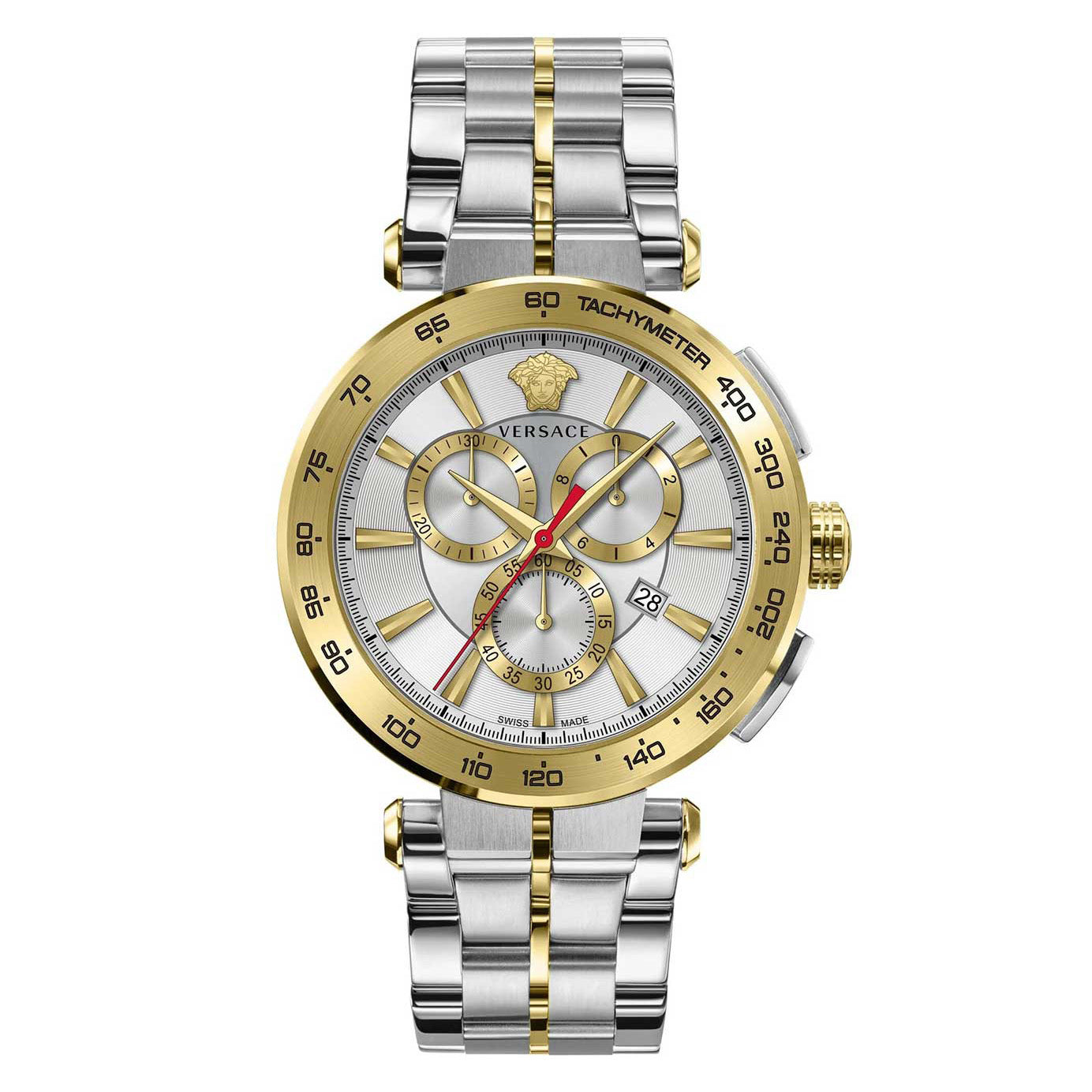 Versace Aion Chronograph Men's Two-Tone Watch