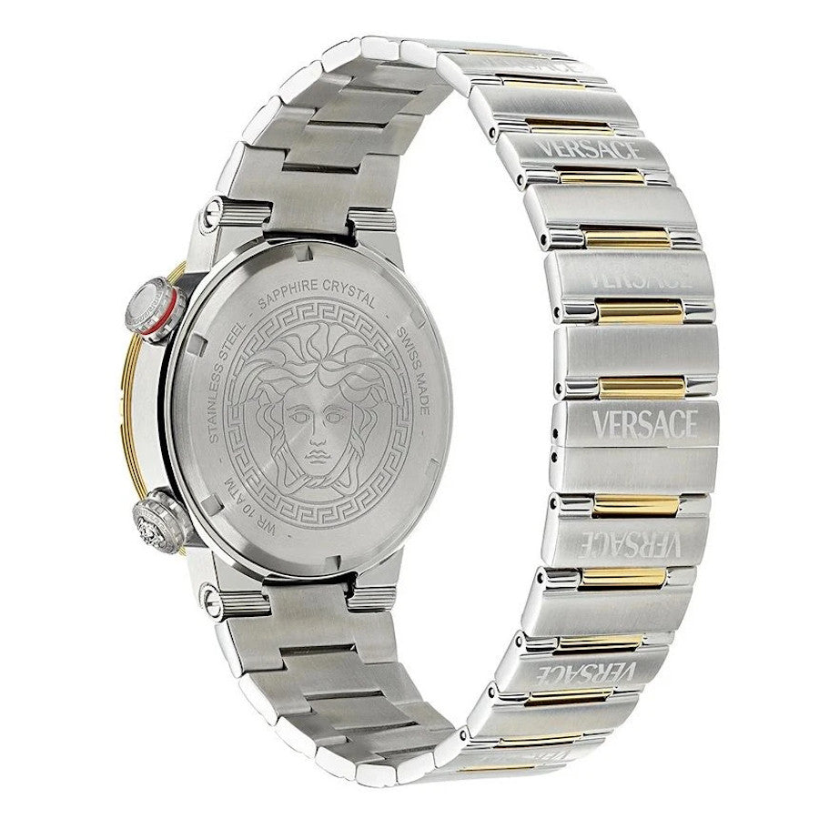 Versace Greca Logo Diver Men’s Green Quartz Watch