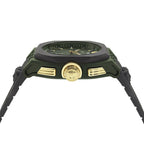 Versace V-Legend 44mm Green Men’s Chronograph Watch