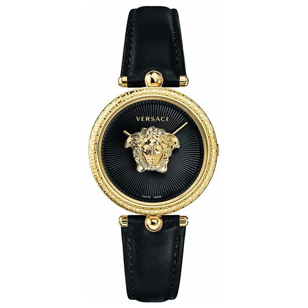Versace Ladies Watch Palazzo Empire 34mm Black Gold