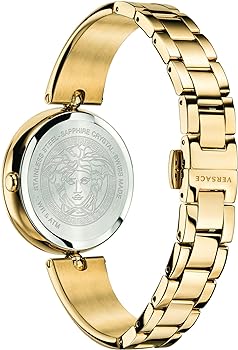 Versace Ladies Watch Palazzo Empire 34mm Gold Band