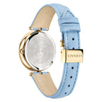 Versace Ladies Watch Palazzo Empire 34mm Light Blue Gold
