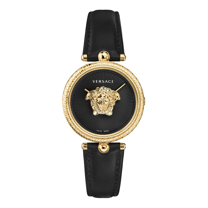 Versace Ladies Watch Palazzo Empire 34mm Black Gold