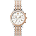 Versace Ladies Watch Sport Tech 40mm Diamond Two-Tone Bracelet