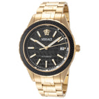 Versace Hellenyium Automatic Men's Black Gold Watch