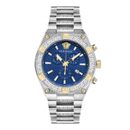 Versace Sporty Greca Chronograph Men’s Blue Watch