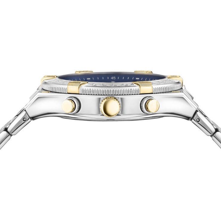 Versace Sporty Greca Chronograph Men’s Blue Watch