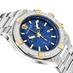 Versace Sporty Greca Chronograph Men’s Blue Watch