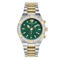 Versace Sporty Greca Chronograph Men’s Green Watch