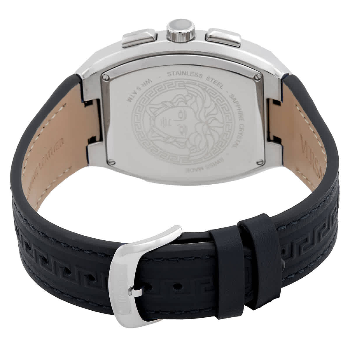 Versace Greca Sport 44mm Black Men’s Chronograph Watch