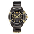 Versace Icon Active Chronograph Men's Black Gold Watch