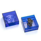 Versace Icon Active Chronograph Men's Black Gold Watch