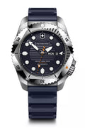 Victorinox Dive Pro Automatic Blue Rubber Black Dial Watch 241995