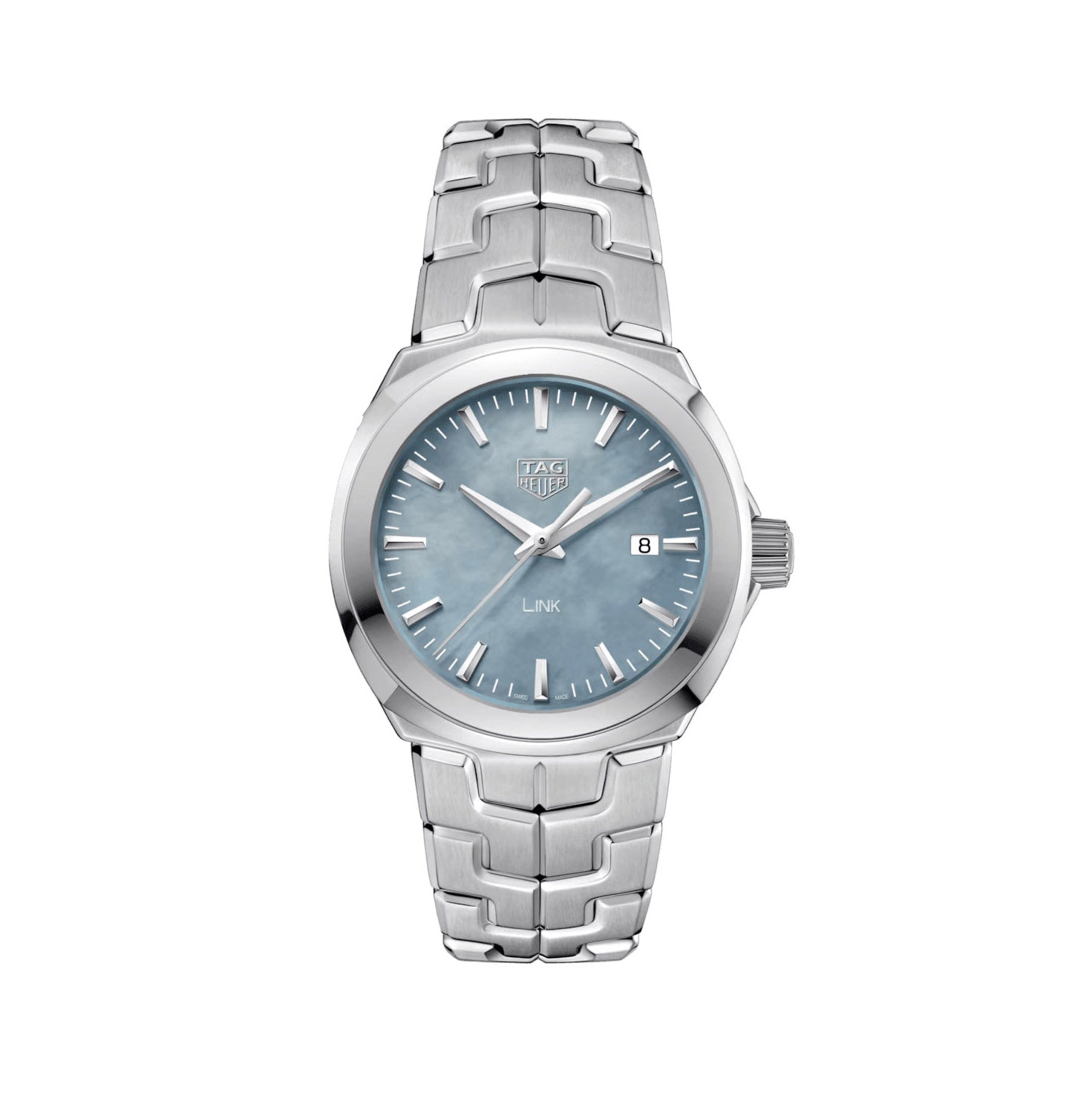 Tag Heuer Link Women's Blue Date Watch