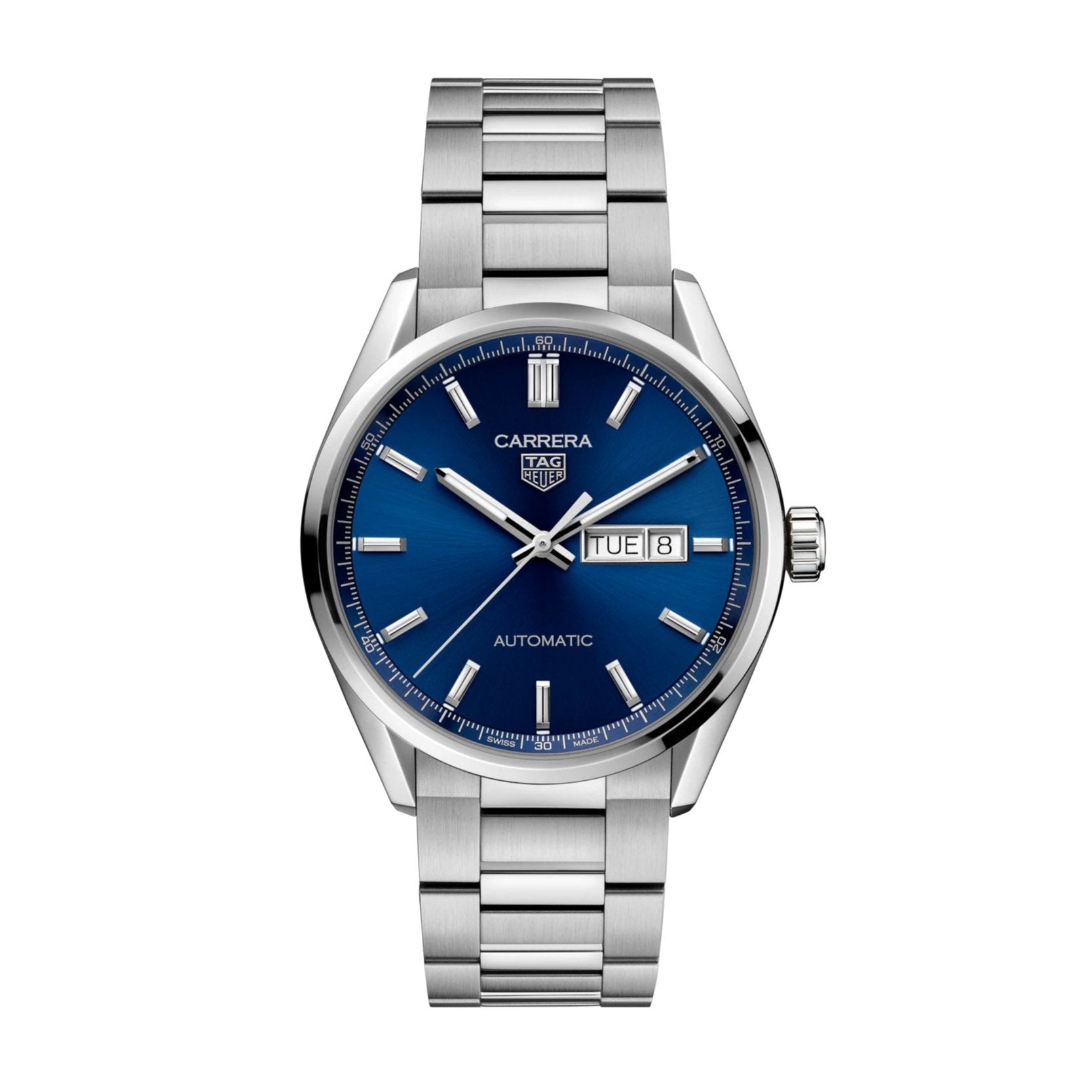 TAG Heuer Carrera Men's Blue Day-Date Automatic Watch