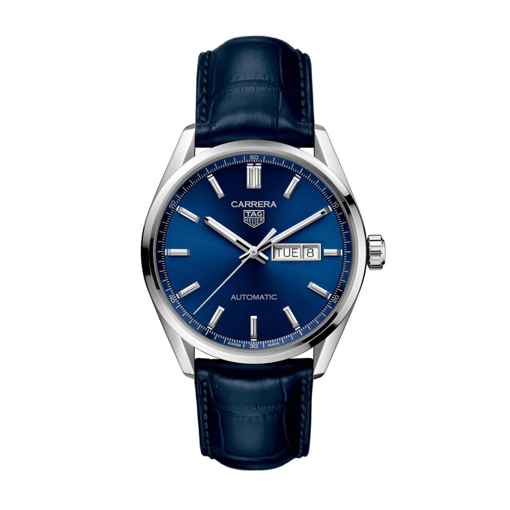 TAG Heuer Carrera Men's Blue Day-Date Automatic Watch