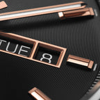 TAG Heuer Carrera Men's Black and Gold Day-Date Automatic Watch