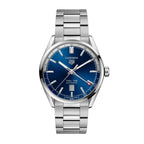 TAG Heuer Carrera Men's Blue Twin-Time Automatic Watch