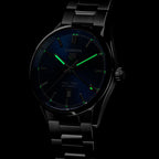 TAG Heuer Carrera Men's Blue Twin-Time Automatic Watch