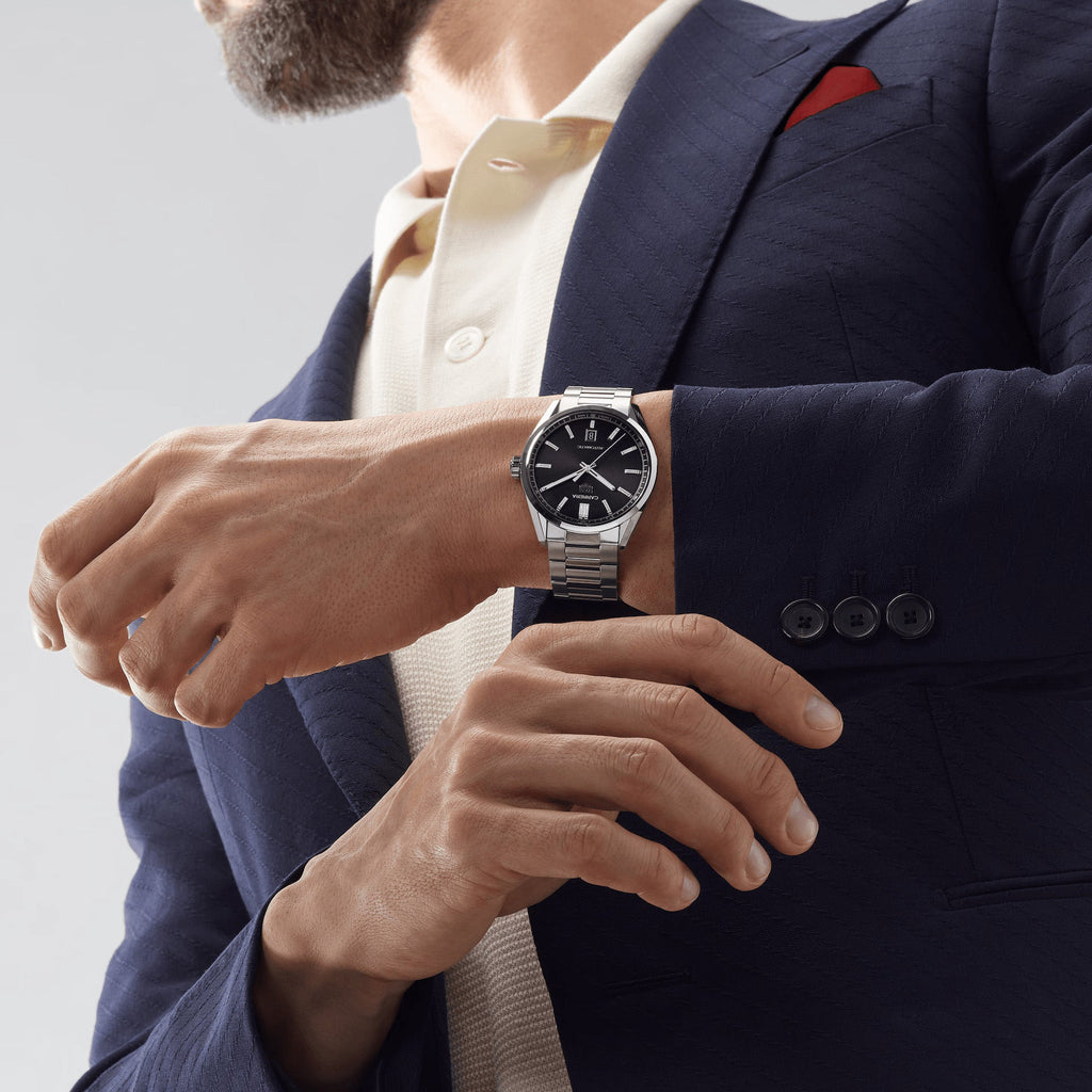 TAG Heuer Carrera Men's Black Date Automatic Watch