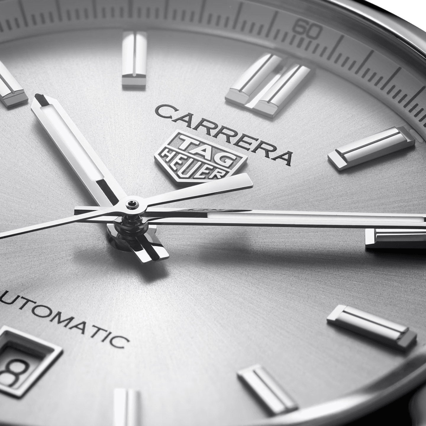 TAG Heuer Carrera Men's Silver Black Automatic Watch