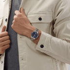 TAG Heuer Carrera Unisex Blue and Rose Gold Automatic Watch