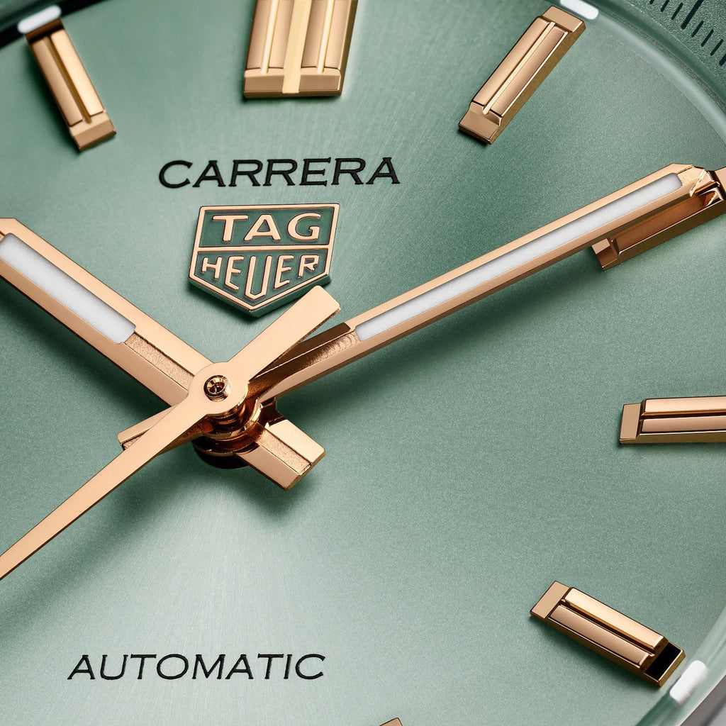 TAG Heuer Carrera Unisex Green and Rose Gold Automatic Watch