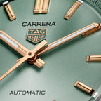 TAG Heuer Carrera Unisex Green and Rose Gold Automatic Watch